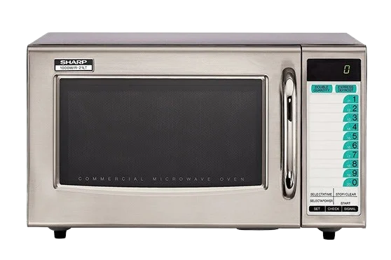 Horno de microondas industrial marca SHARP R21LTF
